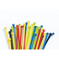 Opaski kablowe z plastikowym języczkiem - kolorowe