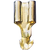 Płaskie mosiężne pojemniki