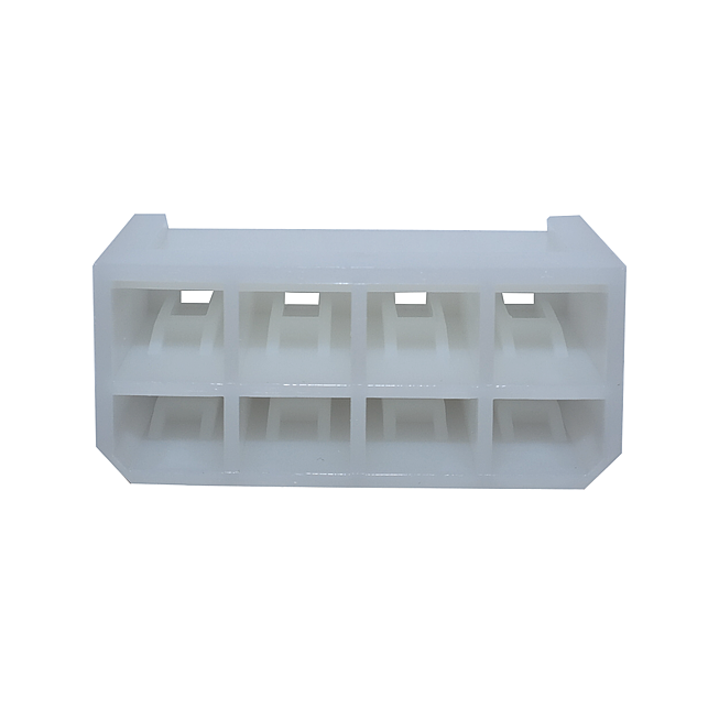 Obudowa z wieloma złączami do płaskich gniazd