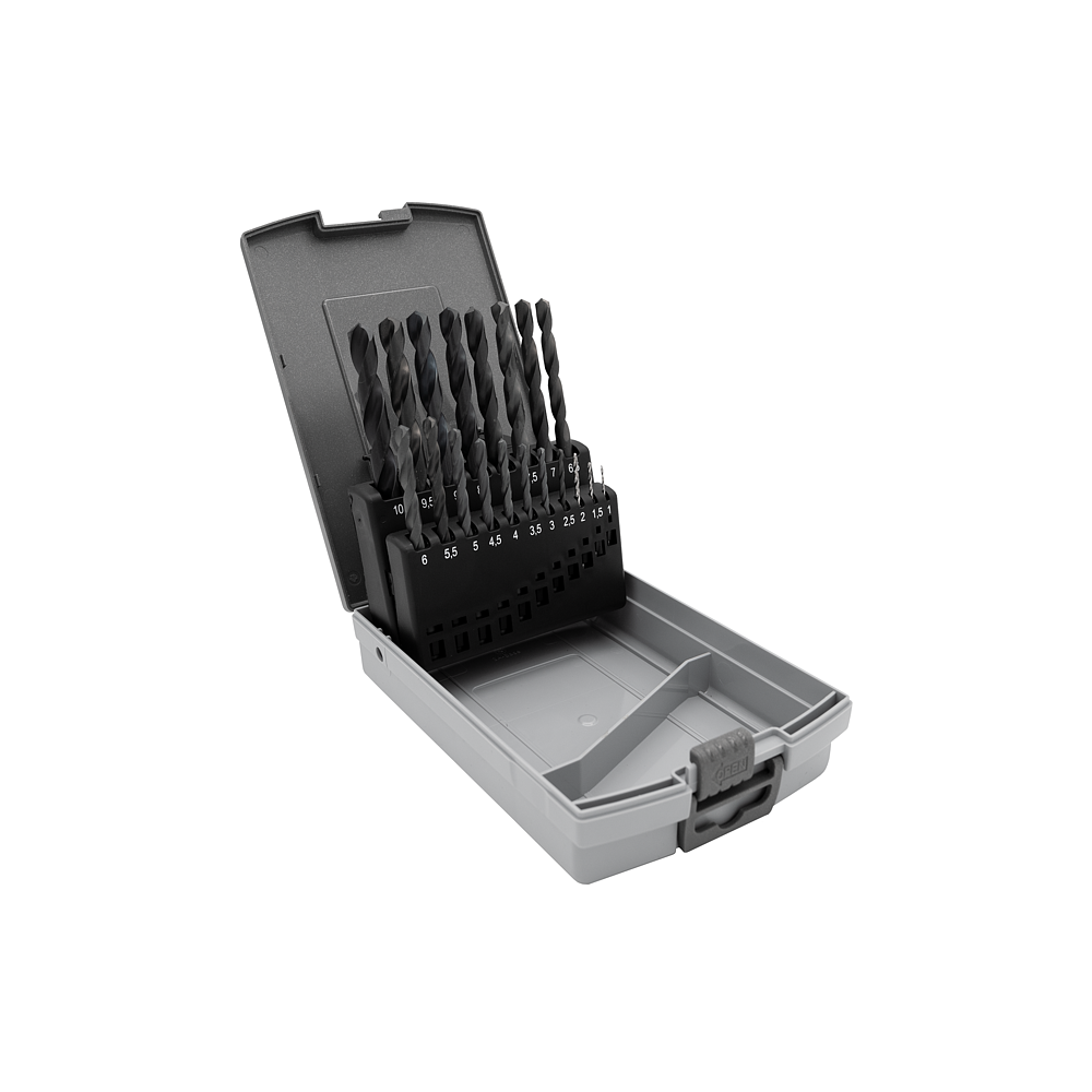 Wiertła spiralne HSS Night Line 1,0-10,0 mm