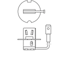 Żarówka samochodowa 24V H3 70W