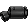 HAZET Klucz nasadowy udarowy z przegubem 1000SG-22 ∙ Zabierak kwadratowy drążony 3/4 cala (20 mm) ∙ Profil z gniazdem zewnętrznym 6-kątnym ∙ Rozmiar klucza 22 mm