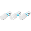 HAZET Bit 2204N-8/3 ∙ 1/4 Zoll (6,3 mm) Sechskant massiv ∙ Innen Sechskant Profil ∙ 3-teilig ∙ SW 8 mm