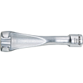 HAZET Einspritzleitungsschlüssel 4550 ∙ 3/8 Zoll (10 mm) Vierkant hohl ∙ Außen Doppelsechskant Profil ∙ SW 17 mm
