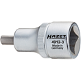 HAZET Spreizer 4912-3 ∙ 1/2 Zoll (12,5 mm) Vierkant hohl ∙ Zapfenprofil massiv ∙ SW für Zapfenprofil 6 x 8 mm