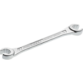 HAZET Doppel-Ringschlüssel ∙ offen 612-16X18 ∙ Außen Doppelsechskant Profil ∙ SW 16 x 18 mm