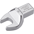 HAZET Einsteck-Maulschlüssel 6450D-16 ∙ 14 x 18 mm Einsteck-Vierkant massiv ∙ Außen Sechskant Profil ∙ SW 16 mm