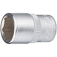 HAZET Steckschlüsseleinsatz 850-11 ∙ 1/4 Zoll (6,3 mm) Vierkant hohl ∙ Außen Sechskant-Tractionsprofil ∙ SW 11 mm