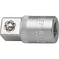 HAZET Vergrößerungsstück 858-1 ∙ 1/4 Zoll (6,3 mm) Vierkant hohl ∙ 3/8 Zoll (10 mm) Vierkant massiv ∙ Länge: 26,5 mm