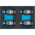 HAZET Zestaw udarowych kluczy nasadowych ∙ przegub 900SG-1316/4 ∙ Zabierak kwadratowy drążony 1/2 cala (12,5 mm) ∙ Profil Traction z gniazdem zewnętrznym 6-kątnym ∙ 4‑częściowy ∙ 13 – 16 HAZET Zestaw udarowych kluczy nasadowych ∙ przegub 900SG-1316/4 ∙ Zabierak kwadratowy drążony 1/2 cala (12,5 mm) ∙ Profil Traction z gniazdem zewnętrznym 6-kątnym ∙ 4‑częściowy ∙ 13 – 16