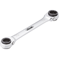 VIGOR Doppel Ratschen-Ringschlüssel ∙ V3607 ∙ Multiprofil ∙ SW 8 x 12 · 10 x 13