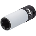 VIGOR Schlagschrauber Steckschlüsseleinsatz ∙ MERCEDES-BENZ ∙ V4309 ∙ 1/2 Zoll (12,5 mm) Vierkant hohl ∙ Radschrauben Hybrid Sonderprofil ∙ SW 17 mm