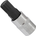 VIGOR Innenvielzahn Schraubendreher-Einsatz ∙ XZN ∙ V6111 ∙ 3/8 Zoll (10 mm) Vierkant hohl ∙ Innen Vielzahn Profil XZN ∙ SW M12