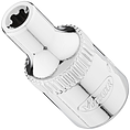 VIGOR E+ Steckschlüssel-Einsatz ∙ V7920-EPR4 ∙ 1/4 Zoll (6,3 mm) Vierkant hohl ∙ Außenprofil mit 5 abgerundeten Flanken (TORX®-ähnlich) ∙ SW E4+