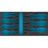 HAZET 2-komponentowa wkładka z&nbsp;miękkiej pianki 163-422L ∙ dł.&nbsp;x&nbsp;szer.: 342 mm x 172 mm