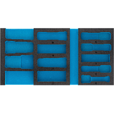 HAZET 2-komponentowa wkładka z&nbsp;miękkiej pianki 163-459L ∙ dł.&nbsp;x&nbsp;szer.: 342 mm x 172 mm