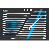 HAZET Zestaw kluczy do śrub 163-628/32 ∙ 32‑częściowy