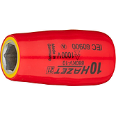Zewnętrzny sześciokątny klucz nasadowy 3/8 "HAZET