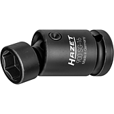 HAZET Klucz nasadowy udarowy z przegubem 900SG-16 ∙ Zabierak kwadratowy drążony 1/2 cala (12,5 mm) ∙ Profil Traction z gniazdem zewnętrznym 6-kątnym ∙ Rozmiar klucza 16 mm HAZET Klucz nasadowy udarowy z przegubem 900SG-16 ∙ Zabierak kwadratowy drążony 1/2 cala (12,5 mm) ∙ Profil Traction z gniazdem zewnętrznym 6-kątnym ∙ Rozmiar klucza 16 mm