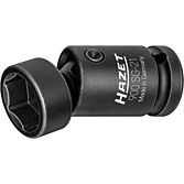HAZET Klucz nasadowy udarowy z przegubem 900SG-21 ∙ Zabierak kwadratowy drążony 1/2 cala (12,5 mm) ∙ Profil Traction z gniazdem zewnętrznym 6-kątnym ∙ Rozmiar klucza 21 mm HAZET Klucz nasadowy udarowy z przegubem 900SG-21 ∙ Zabierak kwadratowy drążony 1/2 cala (12,5 mm) ∙ Profil Traction z gniazdem zewnętrznym 6-kątnym ∙ Rozmiar klucza 21 mm