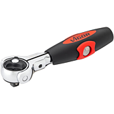 VIGOR Grzechotka ∙ uchwyt T ∙ V4914 ∙ Zabierak kwadratowy masywny 1/4 cala (6,3 mm)