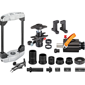 VIGOR Zestaw narzędzi dociskowych 70 ton ∙ uniwersalny ∙ V8721 ∙ 48‑częściowy ∙ Liczba narzędzi: 48