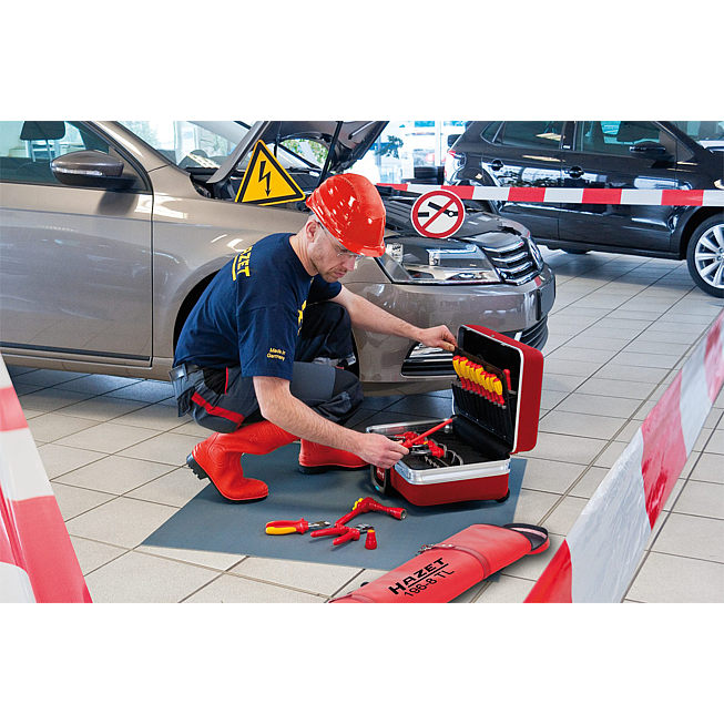 Zestaw narzędzi do pojazd&oacute;w hybrydowych i elektrycznych 3/8 "HAZET