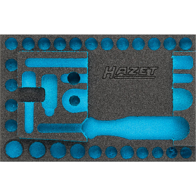 HAZET 2-komponentowa wkładka z miękkiej pianki 163-338L ∙ dł. x szer.: 172 mm x 114 mm