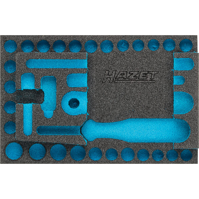 HAZET 2-komponentowa wkładka z miękkiej pianki 163-339L ∙ dł. x szer.: 172 mm x 114 mm