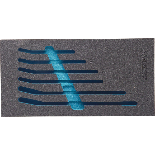 HAZET 2-komponentowa wkładka z miękkiej pianki 163-97L ∙ dł. x szer.: 342 mm x 172 mm