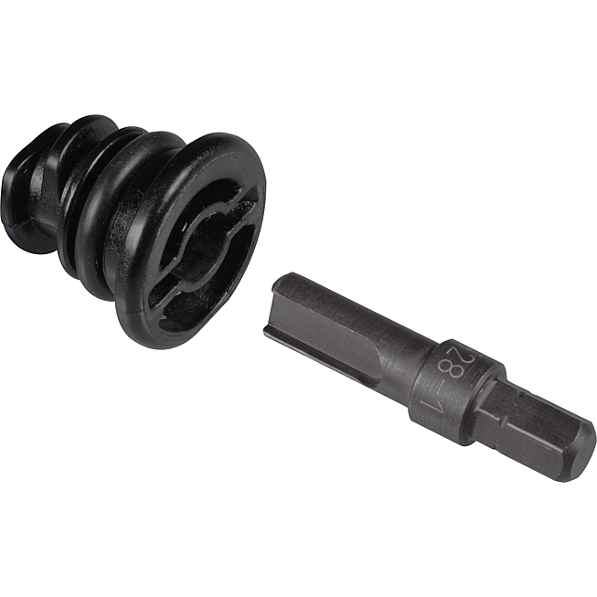 HAZET Bit specjalny śruba spustowa oleju VAG 2528-1 ∙ Zabierak sześciokątny masywny 1/4 cala (6,3&nbsp;mm) ∙ Długość: 35 mm
