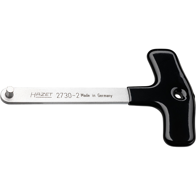 HAZET Handbremsbacken-Haltefeder-Werkzeug 2730-2 ∙ Innen Sechskant Profil ∙ SW 5 mm
