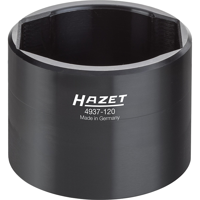 HAZET Nkw Achsmutter-Steckschlüssel 4937-120 ∙ 3/4 Zoll (20 mm) Vierkant hohl