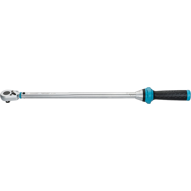 HAZET Drehmomentschlüssel 5123-3CT ∙ Drehmomentbereich min-max: 60 – 320 Nm ∙ Genauigkeit: 3% ∙ 1/2 Zoll (12,5 mm) Vierkant massiv ∙ Länge: 628 mm