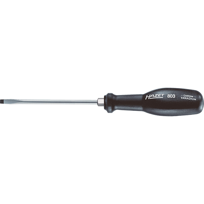 HAZET Schraubendreher 803S-55 ∙ Schlitz Profil ∙ SW 1 x 5,5 mm