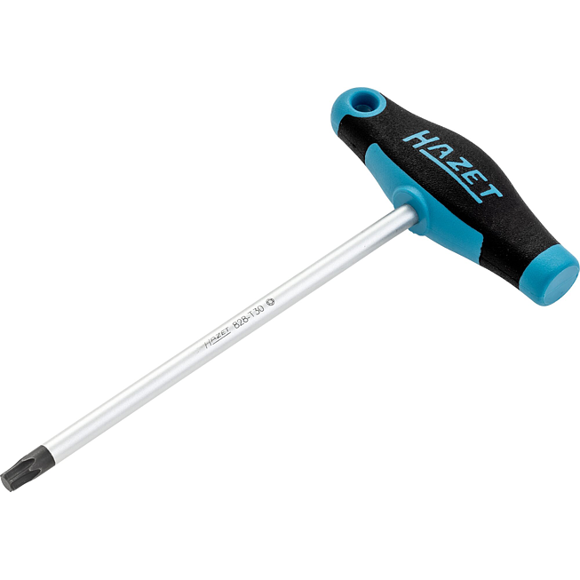 HAZET Schraubendreher ∙ mit T-Griff 828-T30 ∙ Innen TORX® Profil ∙ SW T30