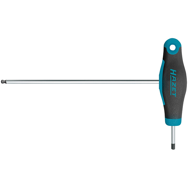 HAZET Schraubendreher ∙ mit T-Griff 829KK-2.5 ∙ Innen Sechskant Profil ∙ SW 2,5 mm