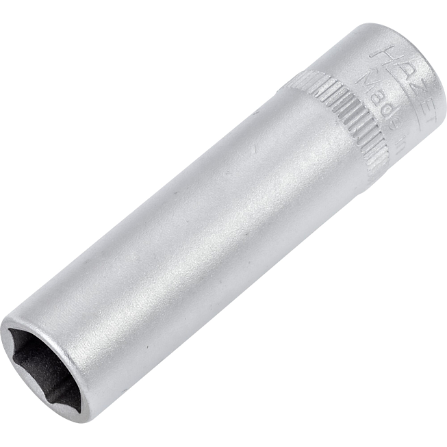 HAZET Steckschlüsseleinsatz 850LG-9 ∙ 1/4 Zoll (6,3 mm) Vierkant hohl ∙ Außen Sechskant-Tractionsprofil ∙ SW 9 mm