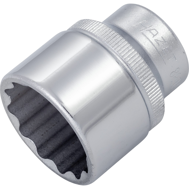 HAZET Steckschlüsseleinsatz 880AZ-15/16 ∙ 3/8 Zoll (10 mm) Vierkant hohl ∙ Außen Doppelsechskant-Tractionsprofil ∙ SW <sup>15</sup>⁄<sub>16</sub>″