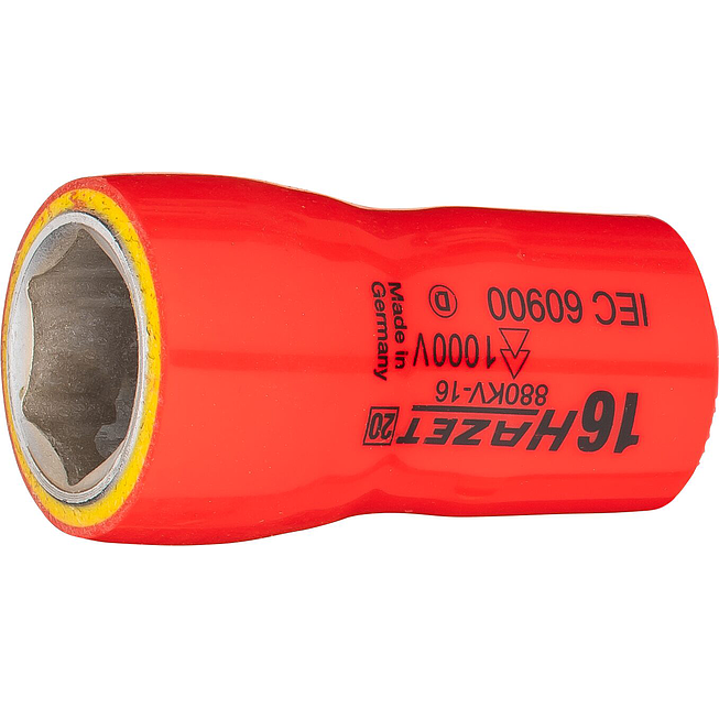 Zewnętrzny sześciokątny klucz nasadowy 3/8 "HAZET