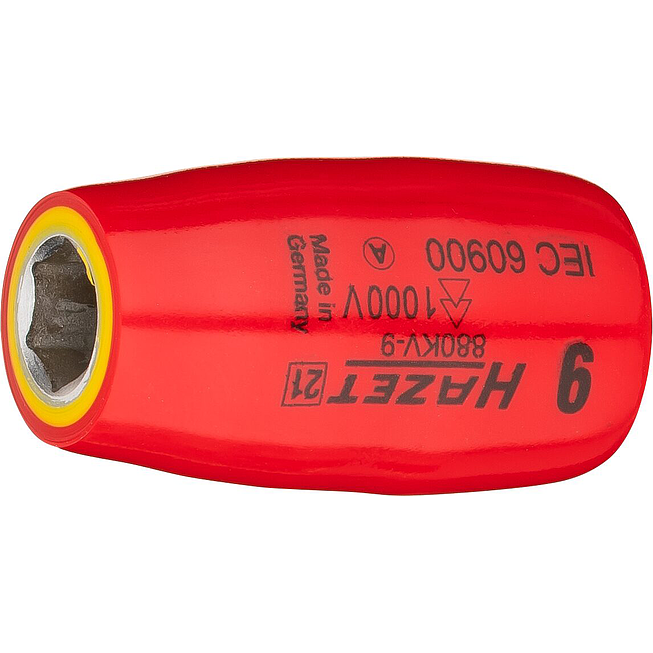 Zewnętrzny sześciokątny klucz nasadowy 3/8 "HAZET