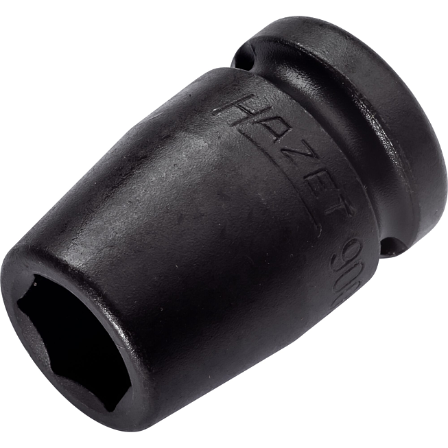 HAZET Schlag-, Maschinenschrauber Steckschlüsseleinsatz 900S-13 ∙ 1/2 Zoll (12,5 mm) Vierkant hohl ∙ Außen Sechskant-Tractionsprofil ∙ SW 13 mm