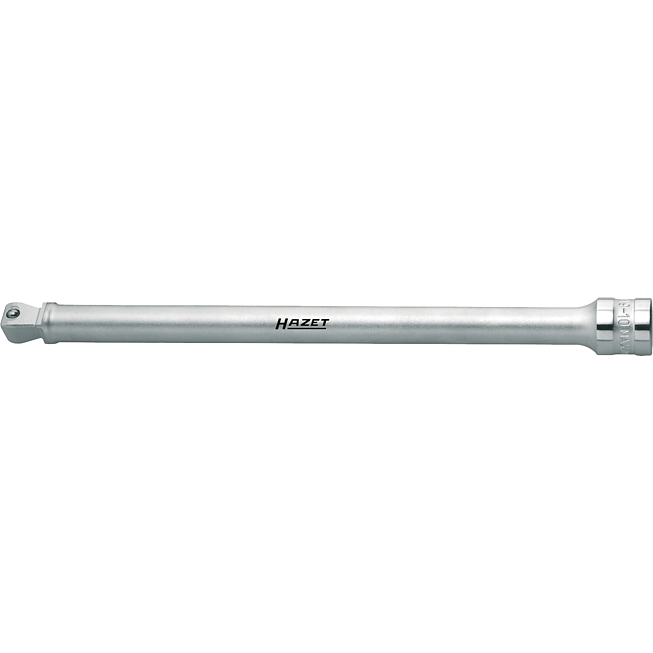 HAZET Verlängerung ∙ schwenkbar 919-10 ∙ 1/2 Zoll (12,5 mm) Vierkant hohl ∙ 1/2 Zoll (12,5 mm) Vierkant massiv ∙ Länge: 248 mm
