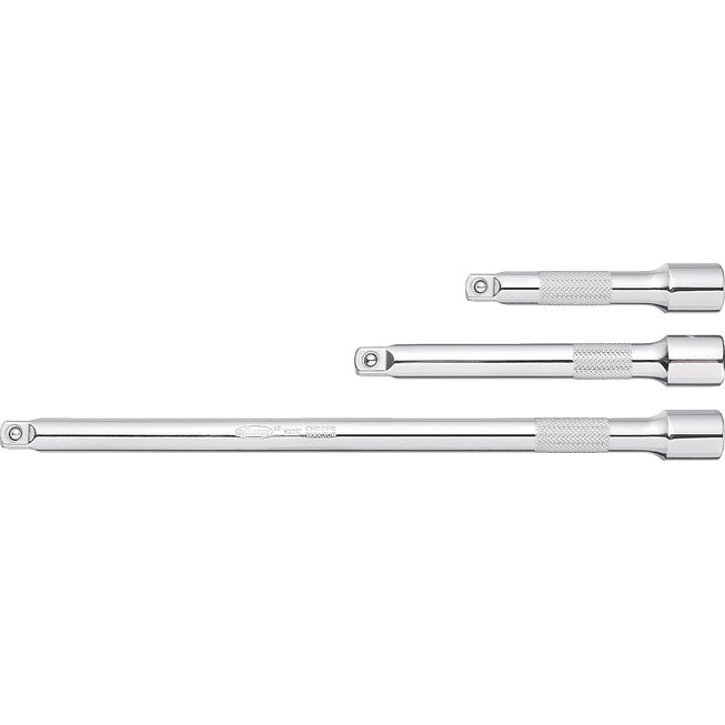 VIGOR Przedłużka ∙ V2616N ∙ Zabierak kwadratowy drążony 3/8 cala (10&nbsp;mm) ∙ Zabierak kwadratowy masywny 3/8 cala (10&nbsp;mm) ∙ 125 mm