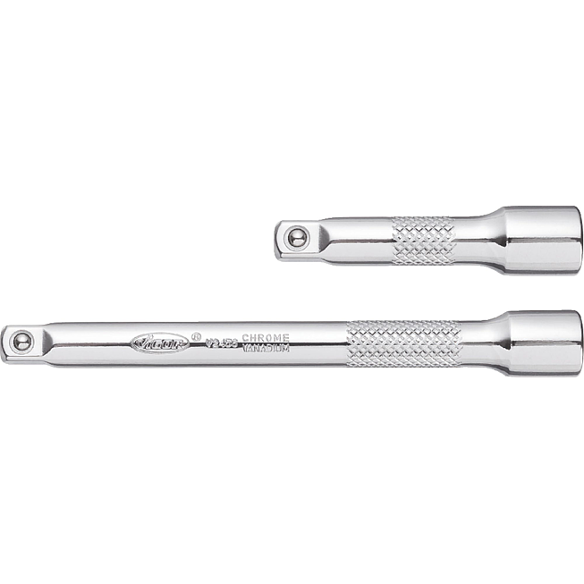 VIGOR Przedłużka ∙ V2455N ∙ Zabierak kwadratowy drążony 1/4 cala (6,3&nbsp;mm) ∙ Zabierak kwadratowy masywny 1/4 cala (6,3&nbsp;mm) ∙ 50 mm