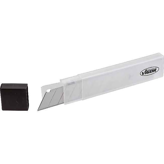 VIGOR Ostrza łamane ∙ 18&nbsp;mm ∙ V4274 ∙ 10‑częściowy ∙ Liczba narzędzi: 10
