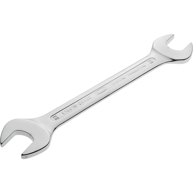 VIGOR Doppel-Maulschlüssel ∙ V1461N-20X22 ∙ Außen Sechskant Profil ∙ SW 20 x 22 mm