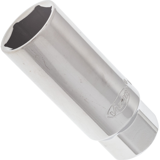 VIGOR Zündkerzen-Einsatz ∙ V2120N ∙ 3/8 Zoll (10 mm) Vierkant hohl ∙ Außen Sechskant Profil ∙ SW 21 mm