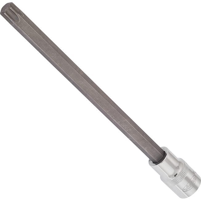 VIGOR T Schraubendreher-Einsatz ∙ V2182 ∙ 1/2 Zoll (12,5 mm) Vierkant hohl ∙ Innen TORX® Profil ∙ SW T55