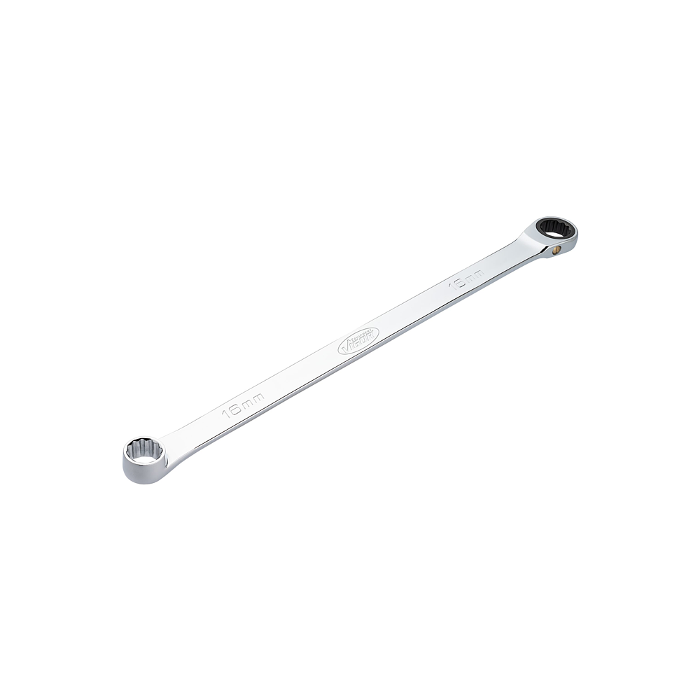 VIGOR Ratschen-Ringschlüssel ∙ extra lang ∙ V7031-16 ∙ SW 16 mm
